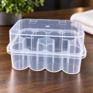 Clear Acrylic Storage Box – Modular Organizer for Lab Vials